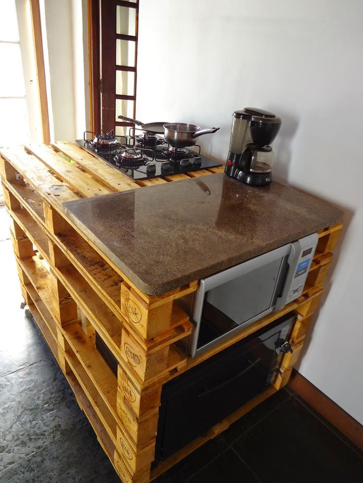 Кухонная Мебель Из Поддонов