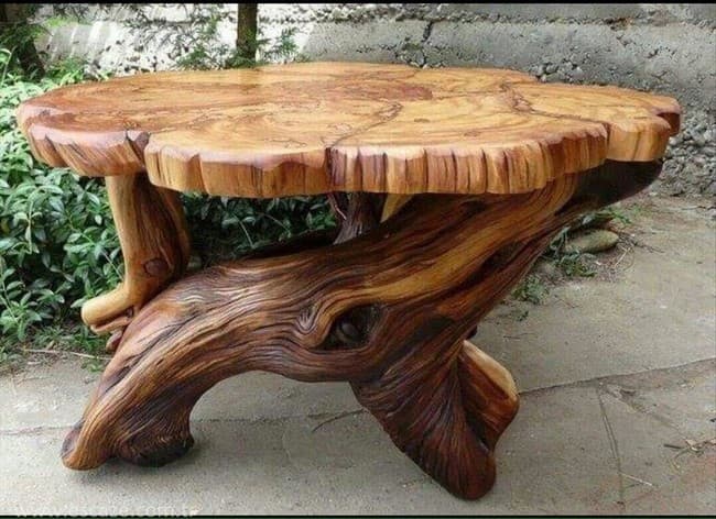 деревянная уличная мебель