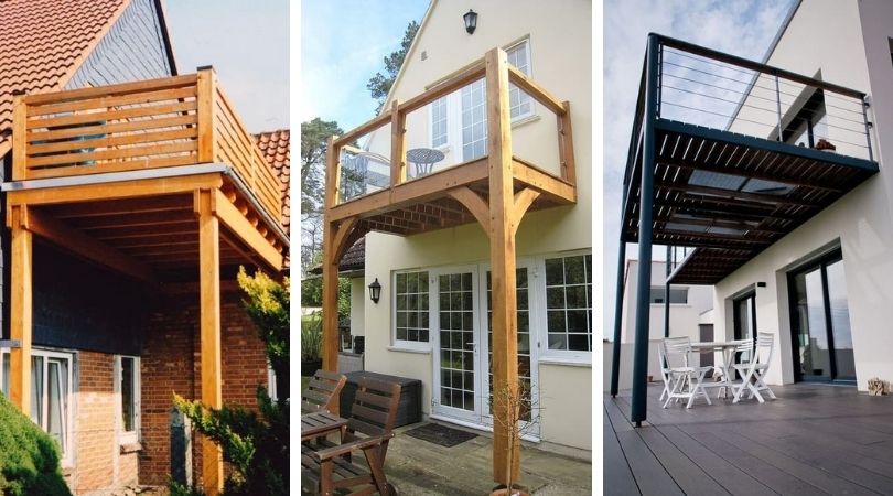Как пристроить балкон в частном доме: 26 интересных и практичных идей
