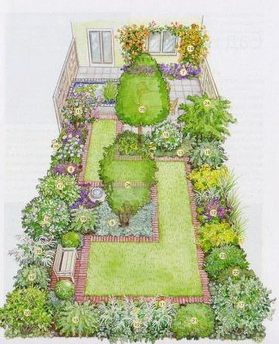 дизайн садового участка