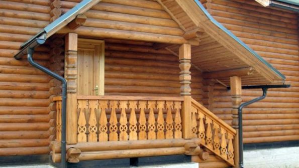 Деревянное крыльцо к дому: 45 красивых и удобных вариантов | Живу за ...