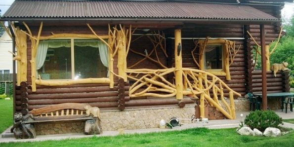 Деревянное крыльцо к дому: 45 красивых и удобных вариантов | Живу за ...