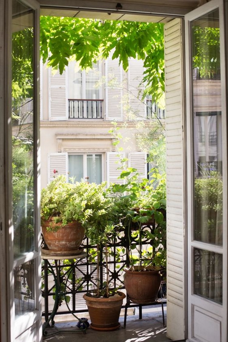французский балкон в интерьере