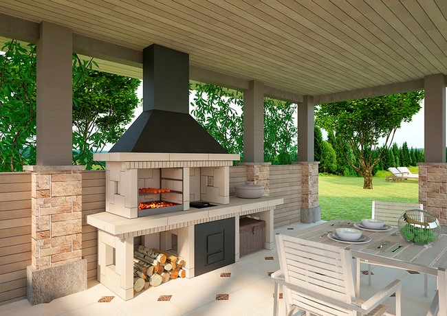Садовая беседка с барбекю: 50 идей для удачного отдыха | Живу за городом