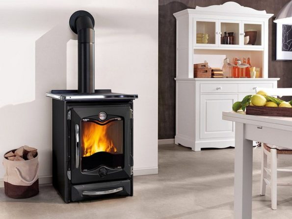 Печь камин длительного горения с варочной панелью: 45 лучших вариантов ...