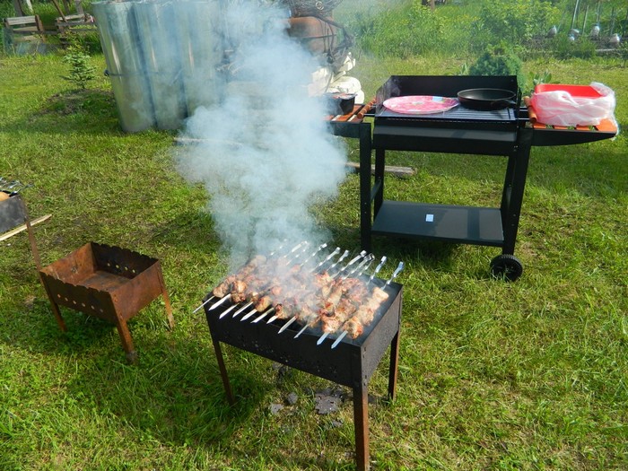 Барбекю для дачи из металла: 40 необычных и простых вариантов | Живу за ...