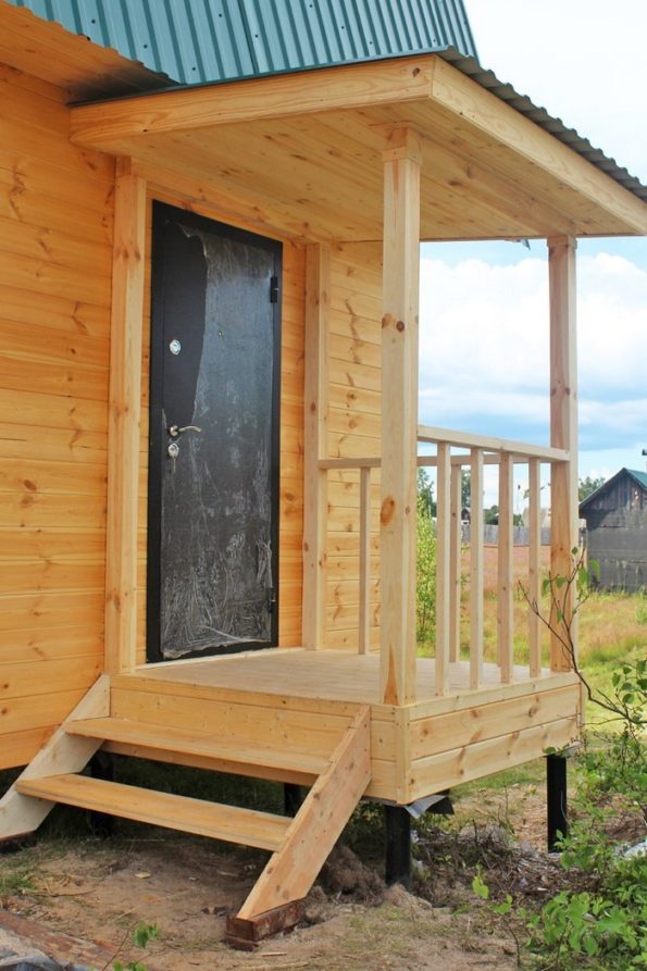 50 способов сделать красивое деревянное крыльцо к дому | Живу за городом