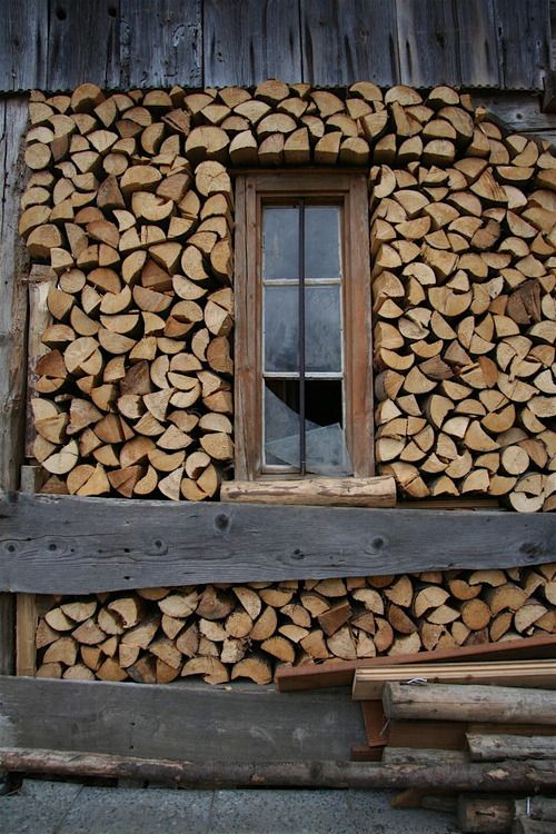 Как сложить дрова