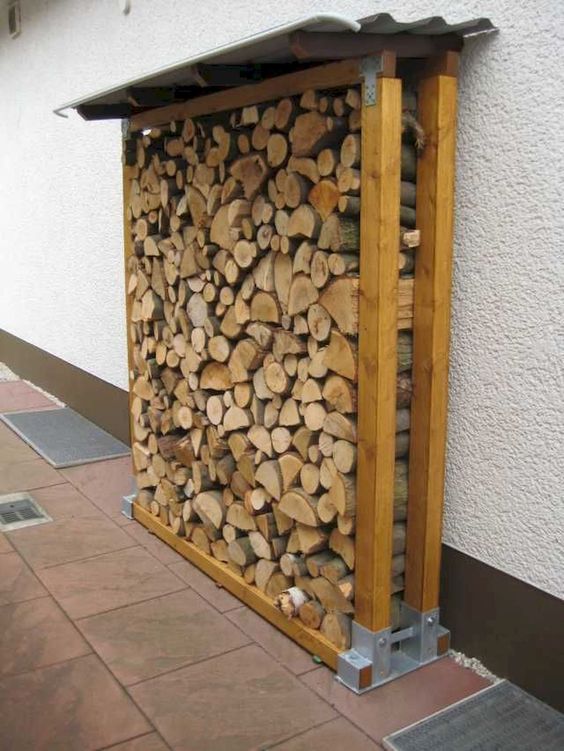 Как сложить дрова