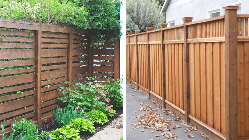 Деревянные заборы для частного дома: 65 выигрышных вариантов | Живу за ...
