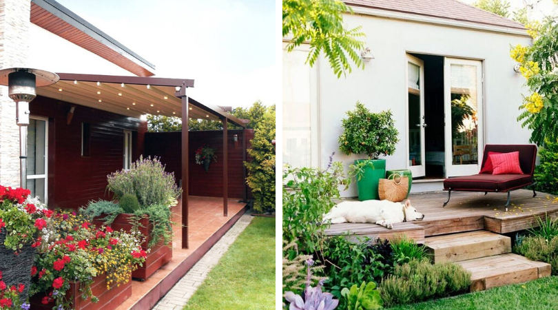 Обустройство двора частного дома — 105 фото лучших идей по дизайну!