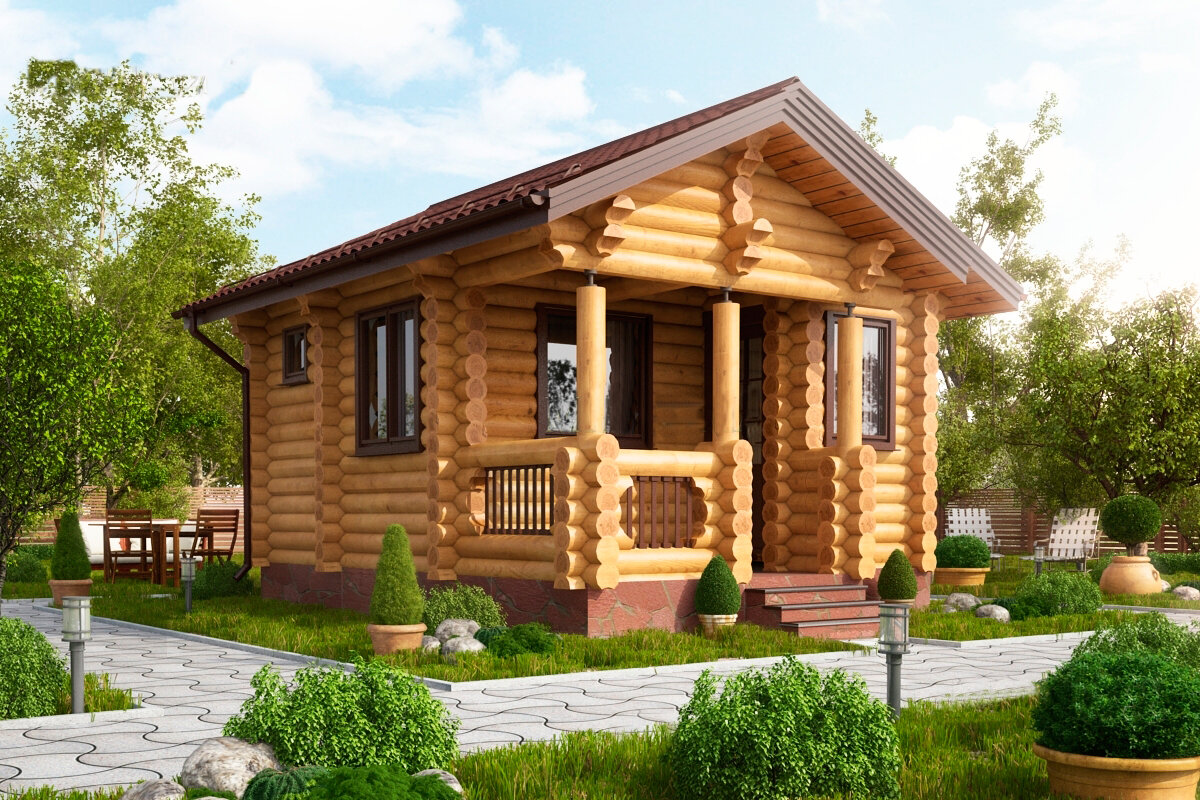 одна красивые проекты бань из бревна фото выяснили